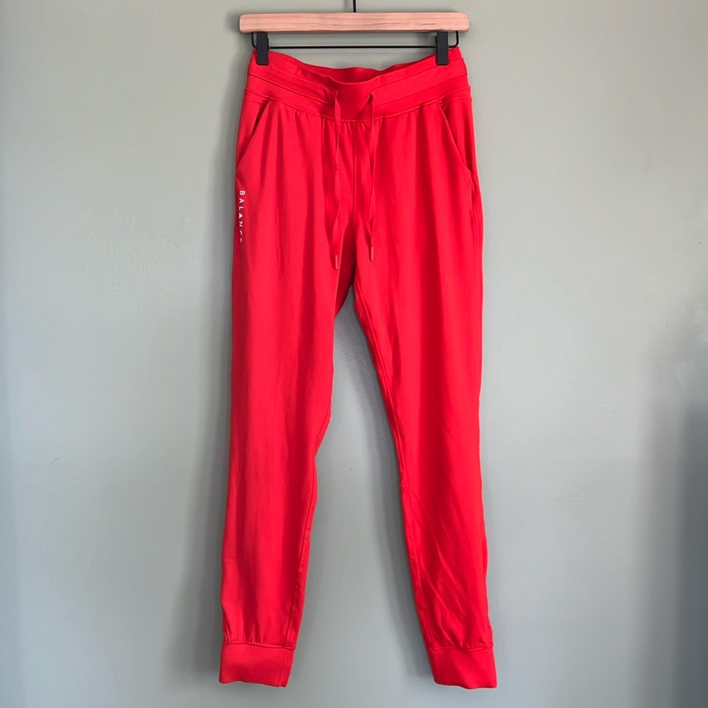 Balance Athletica Red Joggers